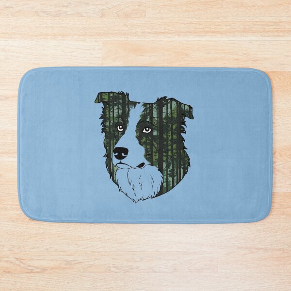 Item preview, Forest Silhouette of a Border Collie designed and sold by GoodyPaws.