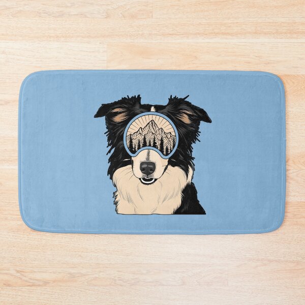 Item preview, Mountain Silhouette of a Border Collie designed and sold by GoodyPaws.