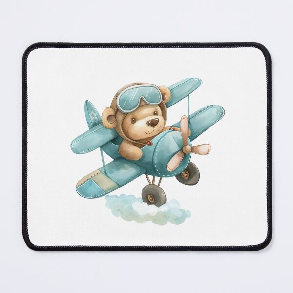 Item preview, Vintage Airplane with Teddy designed and sold by KallyDe.