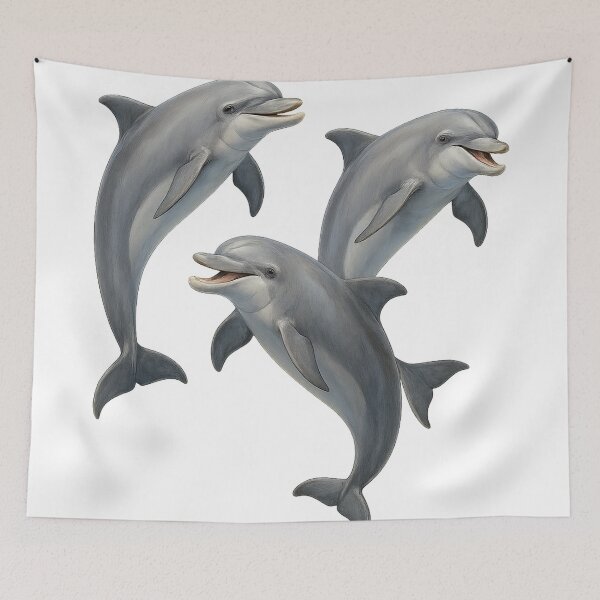 Item preview, Joyful Dolphins – Soulimals Collection designed and sold by SoulPrints by Beata.