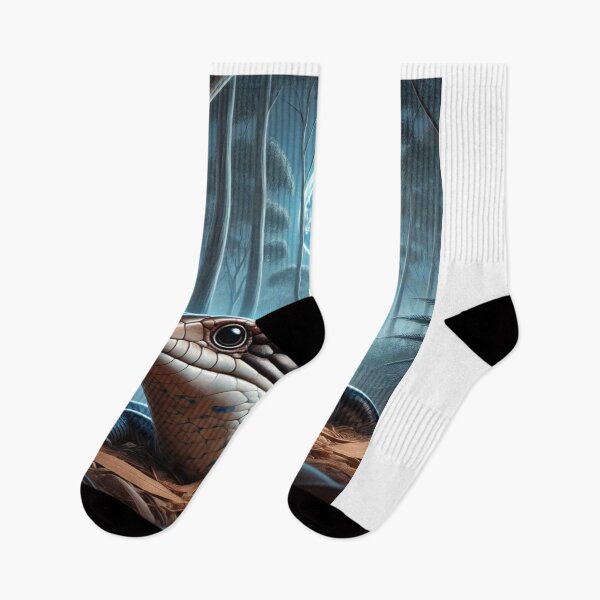 Item preview, Blue-Tongue Skink at Night – Australian Wildlife designed and sold by NocturnalNook.