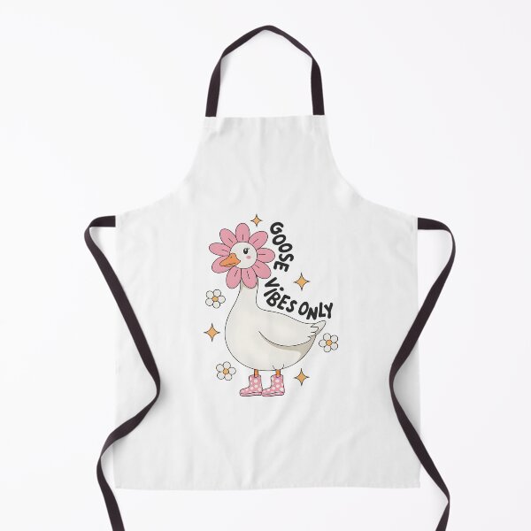 Item preview, Goose Vibes Only – Cute Floral Goose Illustration designed and sold by Snifferius.