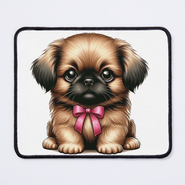 Item preview, Adorable pekingese puppy with sweet eyes designed and sold by nicnacc.