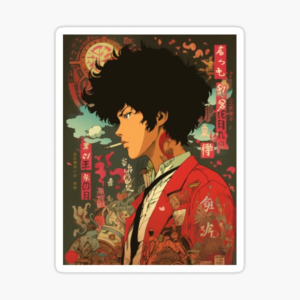 Vista previa del artículo con la obra «ilustración de cazarrecompensas », diseñado y vendido por Kakushinkai.