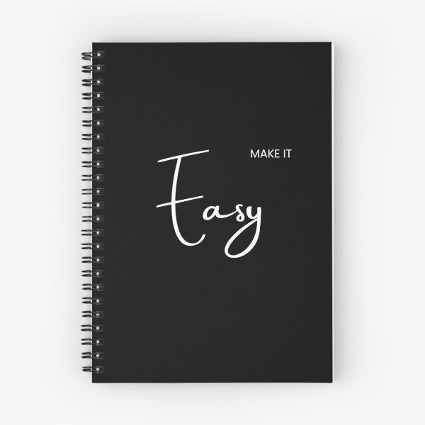 Item preview, MAKE IT EASY – Simple & Minimalist Tee designed and sold by Just You Tee | Say It Loud, Wear It Proud.
