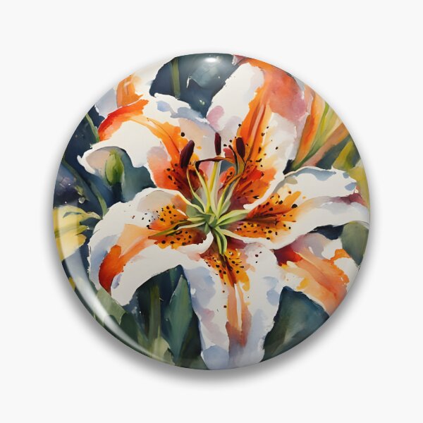 Item preview, Lily Flower Art Lovers designed and sold by Wiss2Arts.