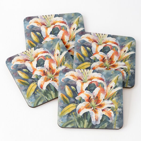 Item preview, Lily Flower Art Lovers designed and sold by Wiss2Arts.