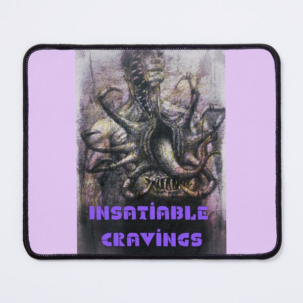 Item preview, Insatiable Cravings – Surreal Horror Art in Purple Tones designed and sold by Anomaly Effect.