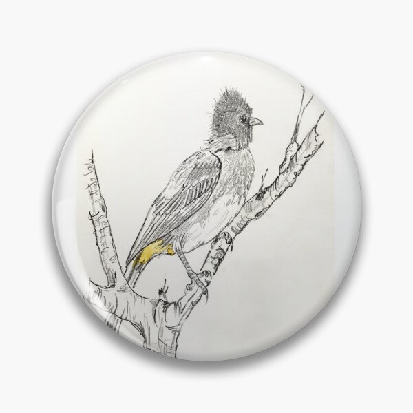 Item preview, Black-eyed Bulbul in my garden designed and sold by Maree Clarkson .
