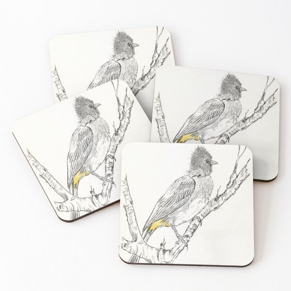 Item preview, Black-eyed Bulbul in my garden designed and sold by Maree Clarkson .