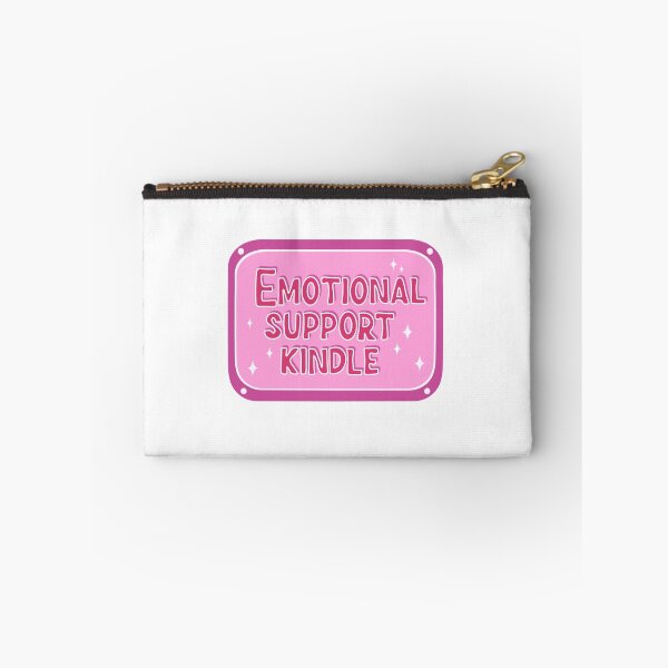 Item preview, Emotional support pink kindle designed and sold by pinkyfish1010.