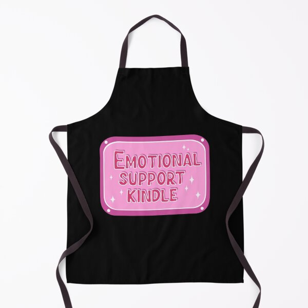 Item preview, Emotional support pink kindle designed and sold by pinkyfish1010.