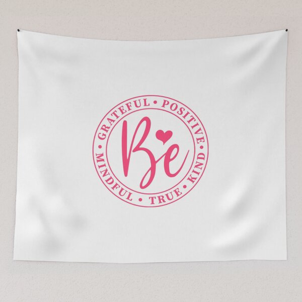 Item preview, "Be Positive" – Uplifting Minimalist Typography for Daily Motivation designed and sold by Colorful-Garden.