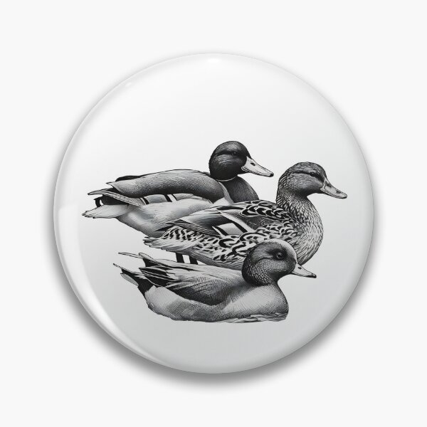 Item preview, Duck Trio Black and White designed and sold by Anthony Seeker.