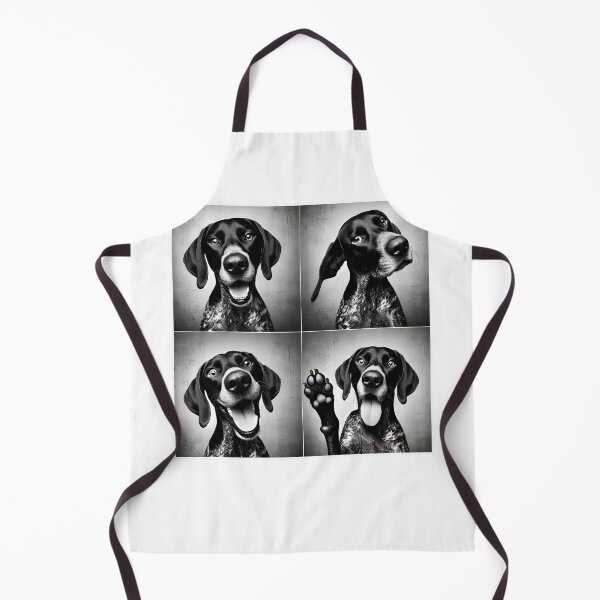 Item preview, Cute German Shorthaired Pointer Selfie Photo Funny Photobooth Dog Lover designed and sold by Kimberley King Art King Art.