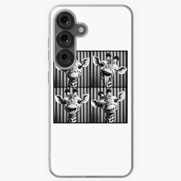 Item preview, Cute Giraffe Selfie Photo Funny Photobooth Giraffe Lover designed and sold by Kimberley King Art  King Art.