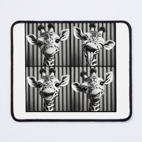 Item preview, Cute Giraffe Selfie Photo Funny Photobooth Giraffe Lover designed and sold by Kimberley King Art King Art.