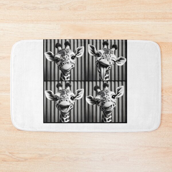 Item preview, Cute Giraffe Selfie Photo Funny Photobooth Giraffe Lover designed and sold by Kimberley King Art  King Art.
