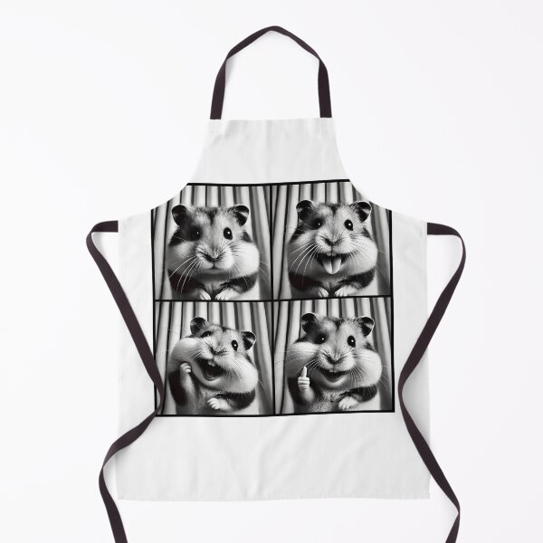 Item preview, Cute Hamster Selfie Photo Funny Photobooth Hamster Lover designed and sold by Kimberley King Art King Art.