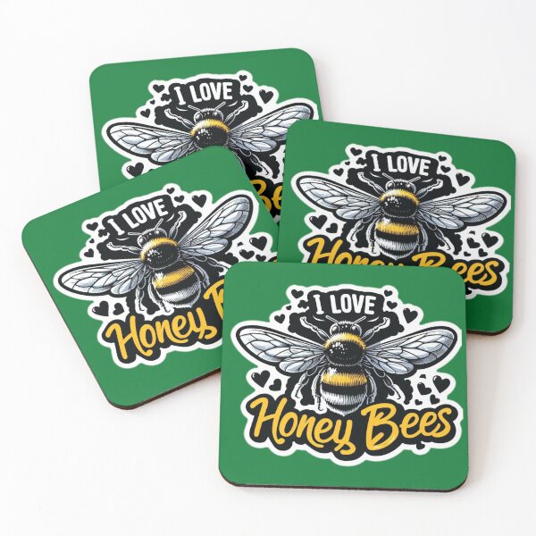 Item preview, I Love Honey Bees designed and sold by ksx23Design.