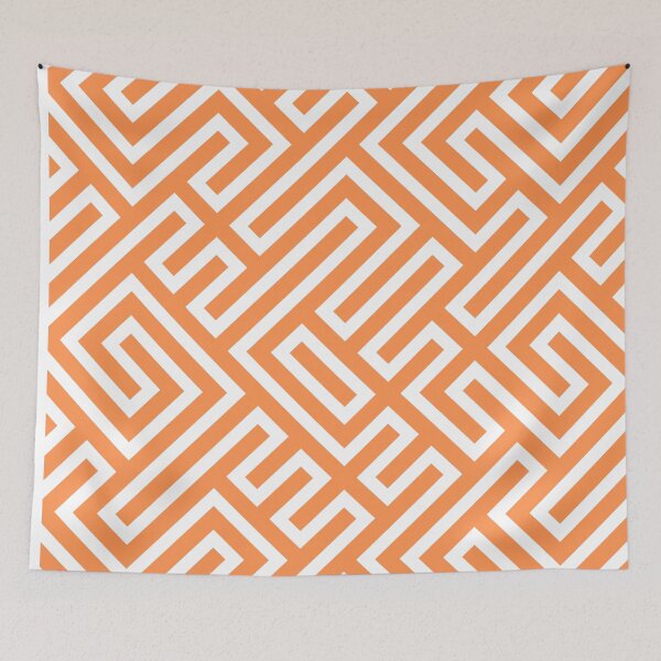 Item preview, Modern Maze Pattern - Abstract Geometric Labyrinth Design designed and sold by Doodle Whimsy.