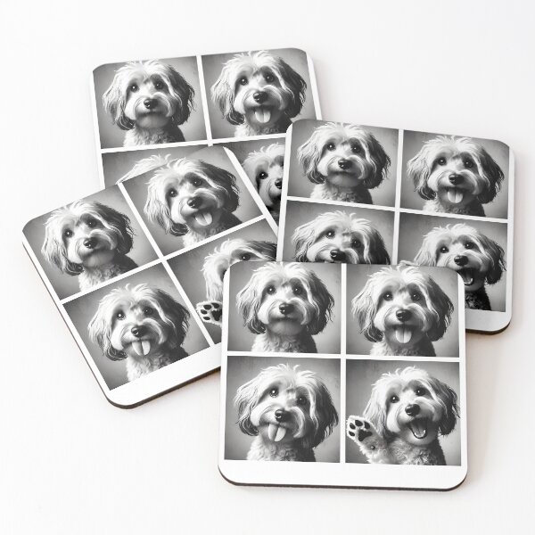 Item preview, Cute Havanese Selfie Photo Funny Photobooth Dog Lover designed and sold by Kimberley King Art  King Art.