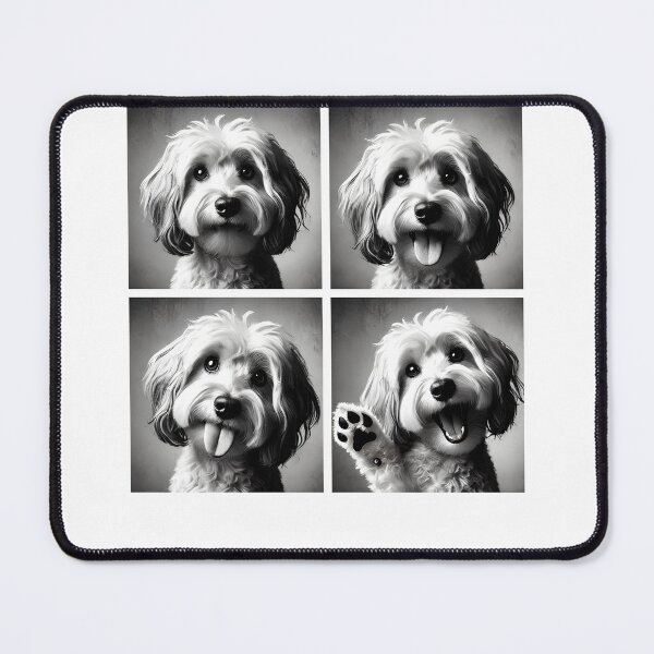 Item preview, Cute Havanese Selfie Photo Funny Photobooth Dog Lover designed and sold by Kimberley King Art King Art.
