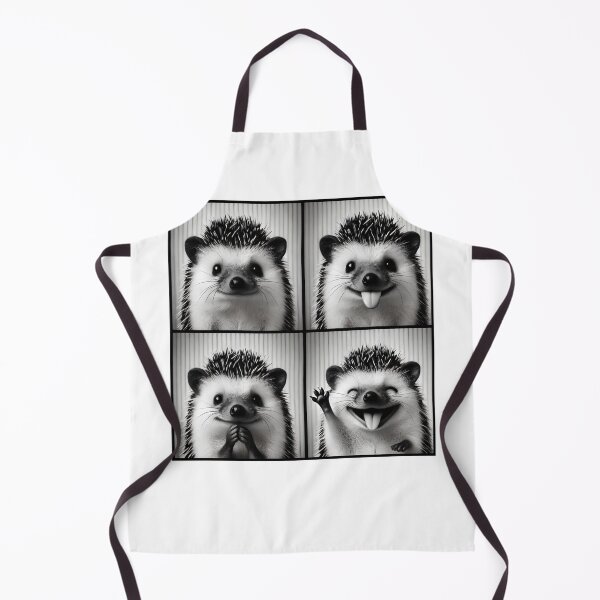 Item preview, Cute Hedgehog Selfie Photo Funny Photobooth Hedgehog Lover designed and sold by Kimberley King Art King Art.