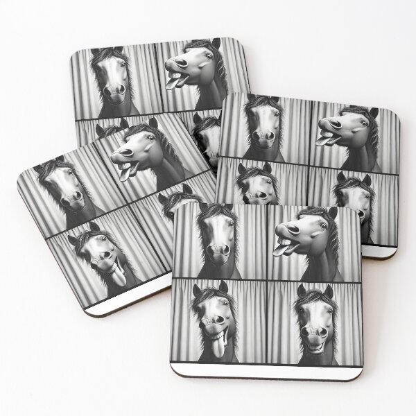 Item preview, Cute Horse Selfie Photo Funny Photobooth Horse Lover designed and sold by Kimberley King Art  King Art.
