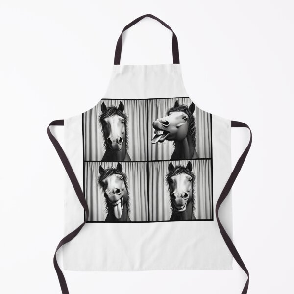 Item preview, Cute Horse Selfie Photo Funny Photobooth Horse Lover designed and sold by Kimberley King Art King Art.
