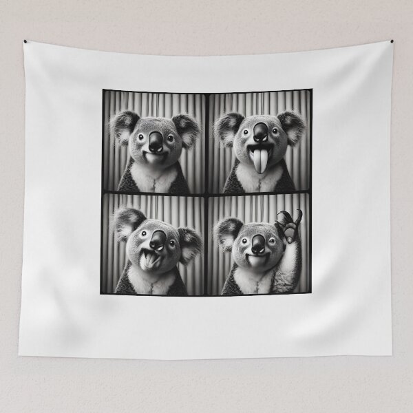 Item preview, Cute Koala Selfie Photo Funny Photobooth Koala Lover designed and sold by Kimberley King Art  King Art.
