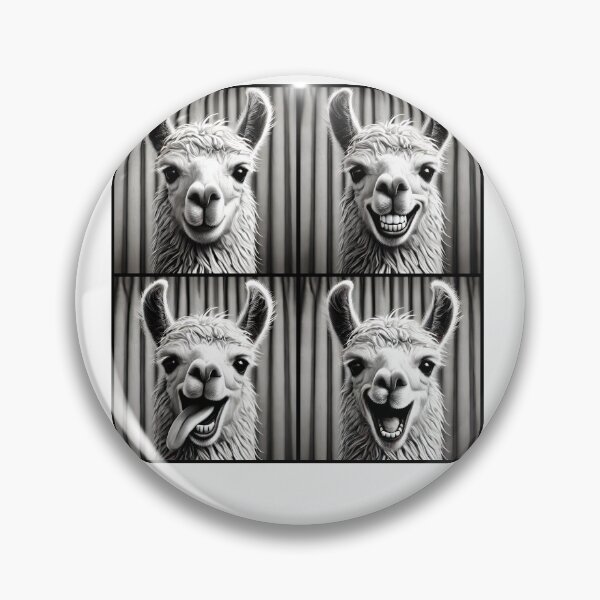 Item preview, Cute Llama Selfie Photo Funny Photobooth Alpaca Lover designed and sold by Kimberley King Art  King Art.