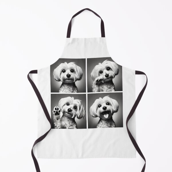 Item preview, Cute Maltese Selfie Photo Funny Photobooth Dog Lover designed and sold by Kimberley King Art King Art.