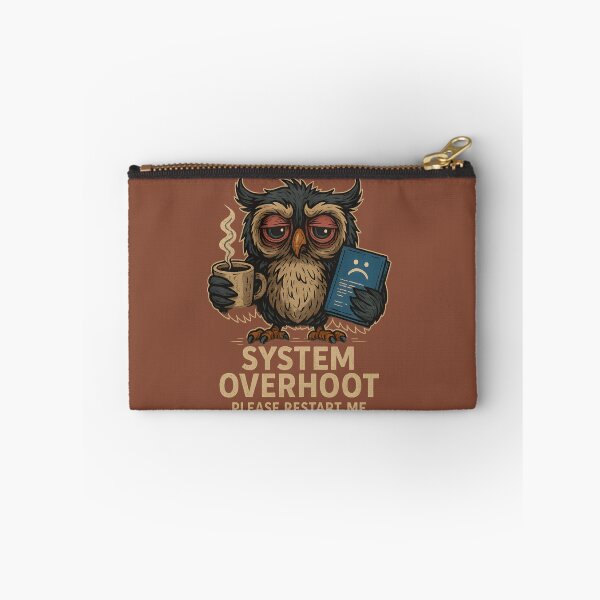 Item preview, System Overhoot – IT owl in blue screen mode designed and sold by meshhead.
