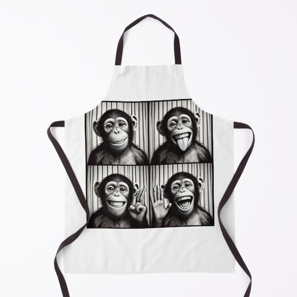 Item preview, Cute Monkey Selfie Photo Funny Photobooth Monkey Lover designed and sold by Kimberley King Art  King Art.