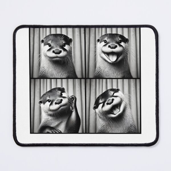 Item preview, Cute Otter Selfie Photo Funny Photobooth Otter Lover designed and sold by Kimberley King Art  King Art.