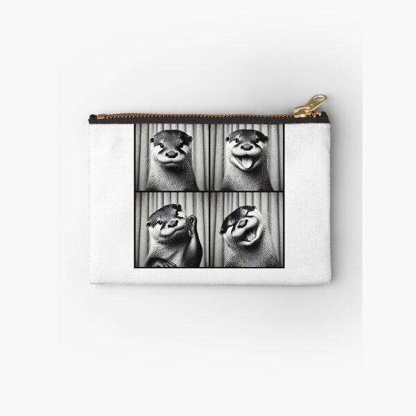 Item preview, Cute Otter Selfie Photo Funny Photobooth Otter Lover designed and sold by Kimberley King Art  King Art.
