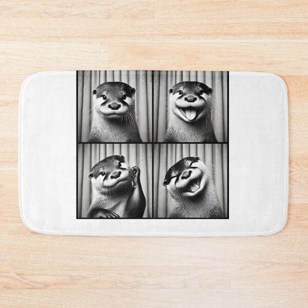 Item preview, Cute Otter Selfie Photo Funny Photobooth Otter Lover designed and sold by Kimberley King Art  King Art.