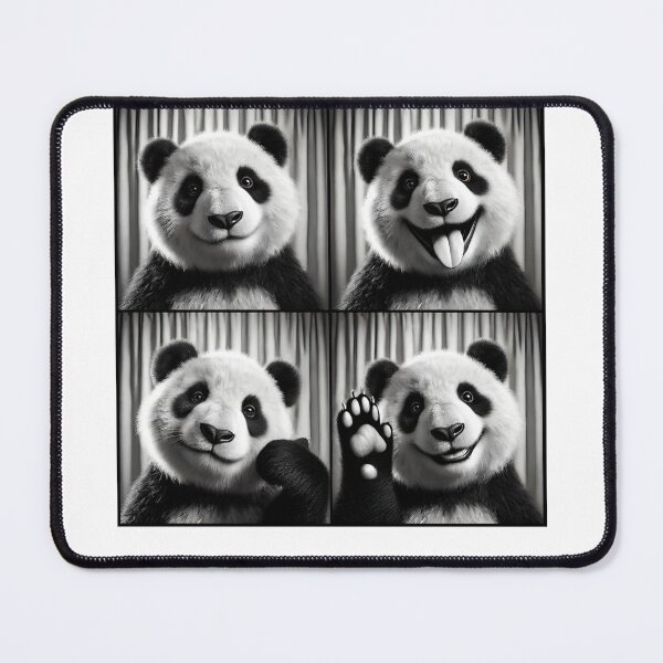 Item preview, Cute Panda Selfie Photo Funny Photobooth Panda Lover designed and sold by Kimberley King Art King Art.