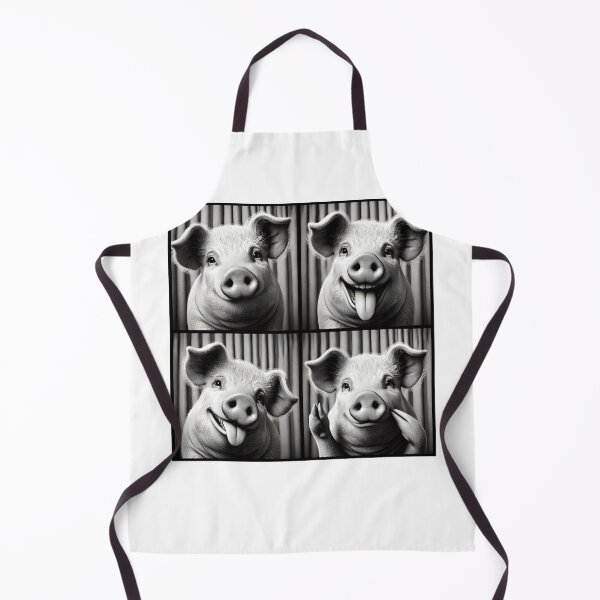 Item preview, Cute Pig Selfie Photo Funny Photobooth Pig Lover designed and sold by Kimberley King Art King Art.