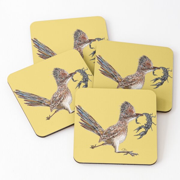 Item preview, Roadrunner Desert Raptor Cactus Road Runner Bird Scorpion designed and sold by oz10.