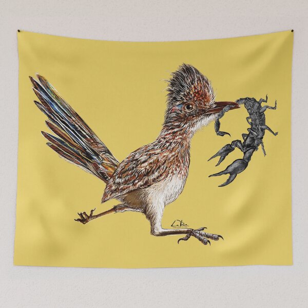 Item preview, Roadrunner Desert Raptor Cactus Road Runner Bird Scorpion designed and sold by oz10.
