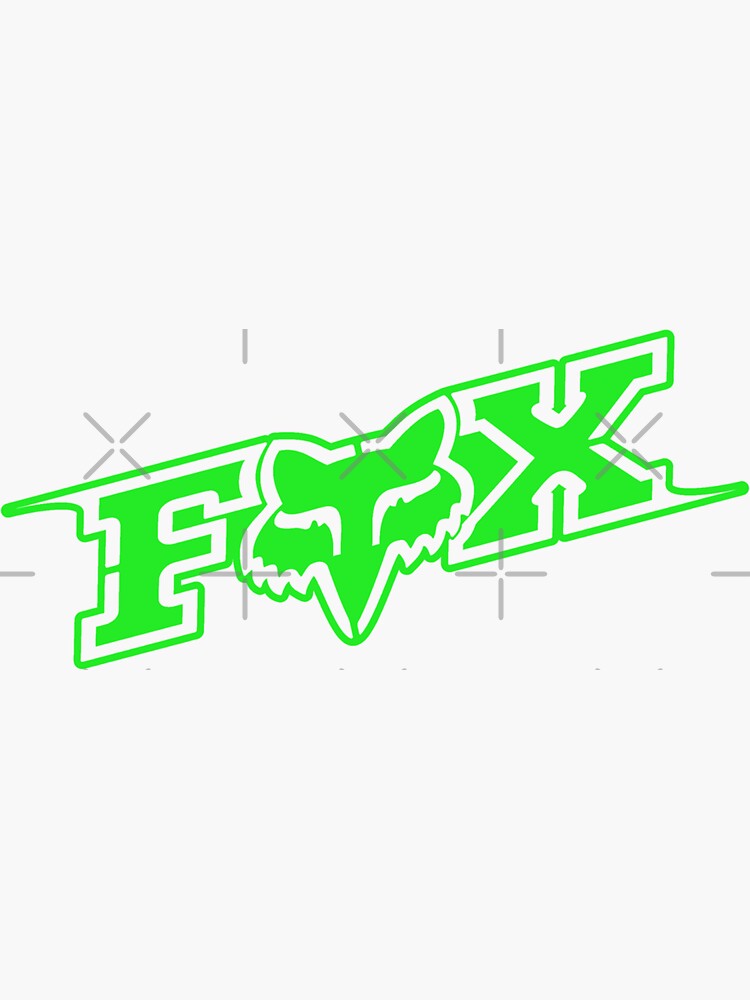 Thumbnail 3 of 3, Sticker, Fox Racing designed and sold by PAPK.