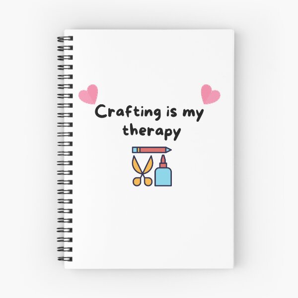 Item preview, Crafting is my therapy  designed and sold by ClickATee Store .