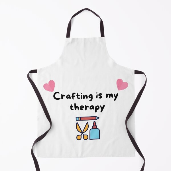 Item preview, Crafting is my therapy  designed and sold by ClickATee Store .