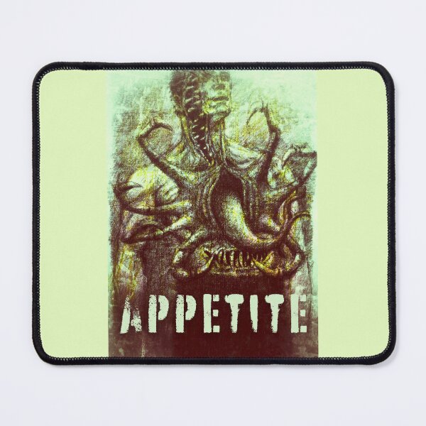 Item preview, Appetite – Surreal Horror Art in Green & Yellow Tones designed and sold by Anomaly Effect.