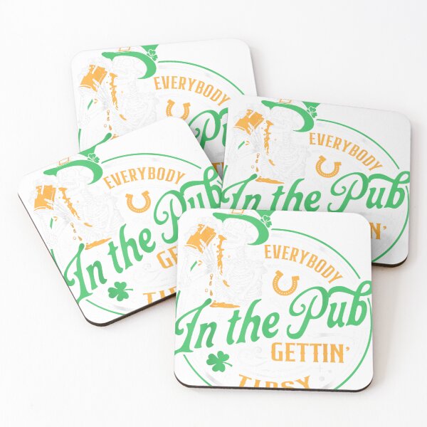 Item preview, Everybody In The Pub Getting Tipsy St Patricks Day Men Women designed and sold by JeffreyStephen.