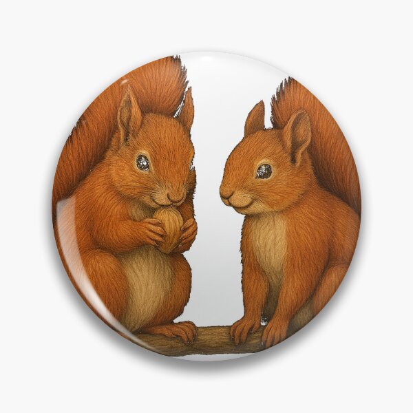 Item preview, Squirrel Friends – Soulimals by Beata designed and sold by SoulPrints by Beata.