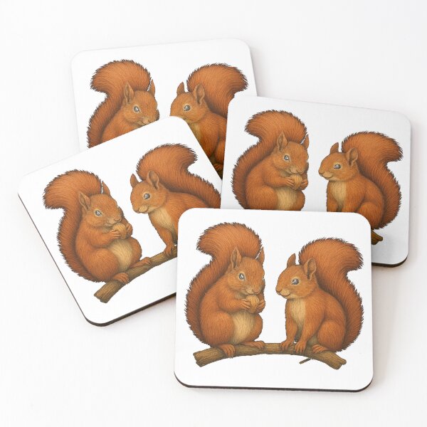 Item preview, Squirrel Friends – Soulimals by Beata designed and sold by SoulPrints by Beata.