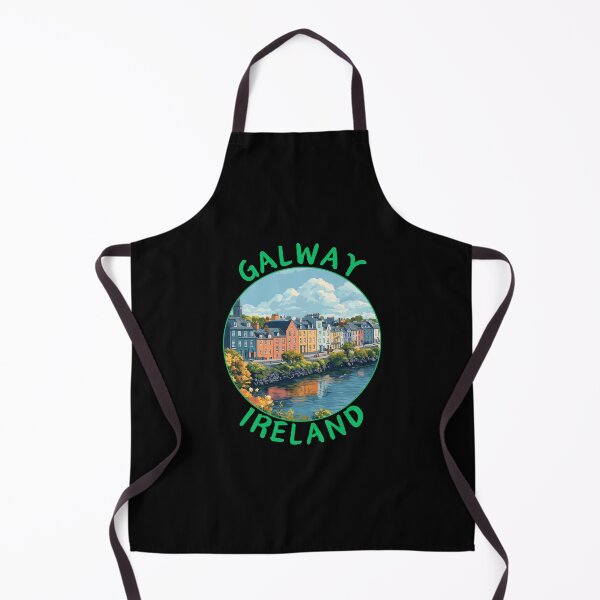 Item preview, Galway in Ireland Vintage Art Landscape designed and sold by MaateoDesign.